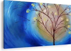 Kép - Napot eltakaró fa (90x60 cm)