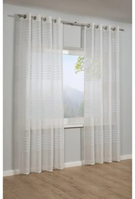Fehér átlátszó függöny 245x140 cm Etamine - Gardinia