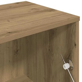 TV szekrény Artisan tölgy 120x34x37 cm Műanyag fa