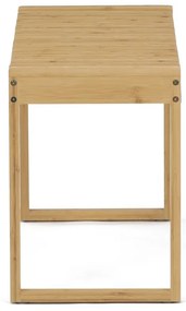 B040 NAT padlószék, bambusz