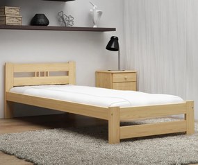 AMI nábytek LUX VitBed fenyő ágy lakkozás nélkül 90x200cm