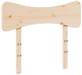 tömör fenyőfa fejtámla 100 cm