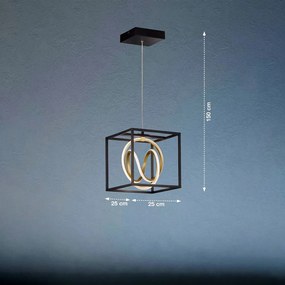 Fischer&amp;Honsel Gisi 60913 Lepel lámpa 1x15W/LED 2700K 1900 lm IP20