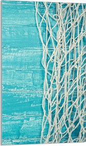 Üveg Vágódeszka 30x52 Türkiz Konyha