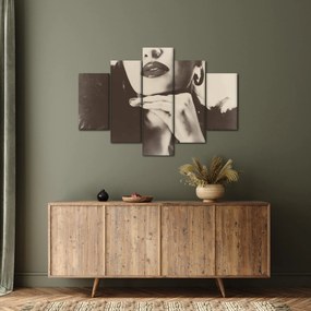 Kép - Vintage fotó egy nőről (150x105 cm)