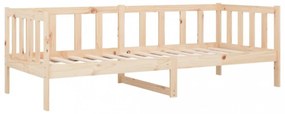 tömör fenyőfa kanapéágy matrac nélkül 90 x 190 cm
