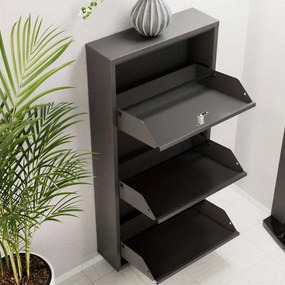 Locking 3 Piece Metal - Anthracite