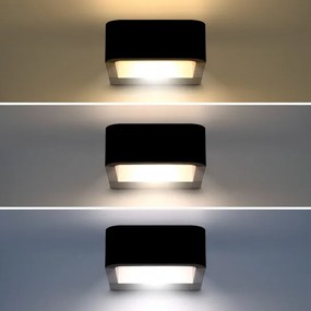 Brilagi BARI LED 7W 230V kültéri lámpa 3000/4000/6000K fekete IP54