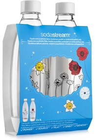 SodaStream Fuse Téli virágok palack, 2 x 1 l