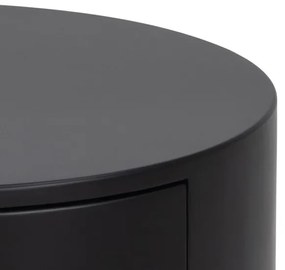 COLUM fekete éjjeli szekrény