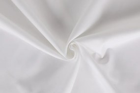 Elegant pamut szatén dupla ágyneműhuzat garnitúra 200 × 220 cm, fehér