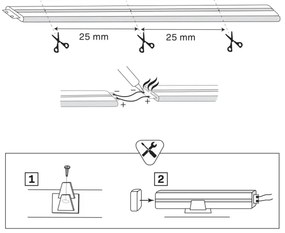 LED szalag NEON 5 m LED/27W/12V 4000K IP65