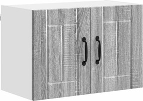 vidaXL Fali konyhaszekrény Szürke Sonoma 60 x 31 x 40 cm Faanyag