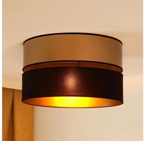 Brilagi - Mennyezeti lámpa ROYAL 1xE27/15W/230V átm. 40 cm fekete/arany