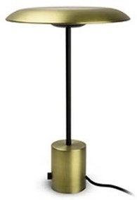 FARO HOSHI asztali lámpa, hordozható, fényerőszabályozható, arany, 3000K melegfehér, beépített LED, 12W, IP20, 28387