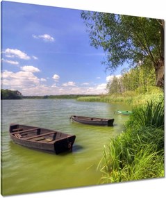 Vászonkép 90x90 Séta Wolsztyn park