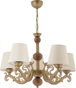 Fiona Wood - White, Gold, Brown