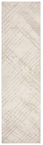 Krémszínű futószőnyeg 80x300 cm Remy – Flair Rugs