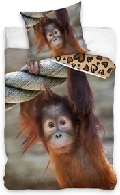 Orangután Tiny Swinger ágyneműhuzat 140×200cm, 70×90 cm