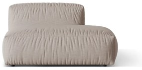 Bézs kanapé modul (jobb oldali) Martina – Micadoni Home