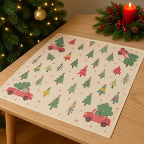 Karácsonyi Abrosz 85x85, Karácsonyi gyerek dekoráció