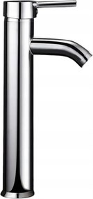 Gavaer álló mosdó csaptelep magas, ezüst