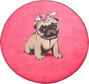 Pink Pug Djt (100 cm)