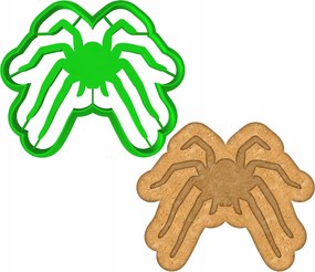 Forma Lyukasztó Mézeskalács kiszúró Halloween Pók Tarantula