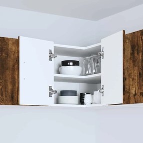 Fali konyhaszekrény Füstölt tölgy 57 x 57 x 40 cm Faanyag