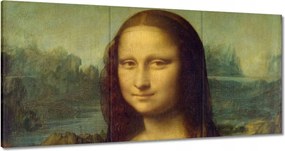 Vászonkép 60x30 Mona Lisa
