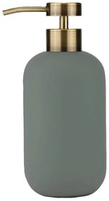 Zöld kerámia szappanadagoló 200 ml Lotus – Mette Ditmer Denmark