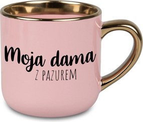 Bögre Nagy Rózsaszín Hölgyem Karommal Ajándék Feleség Férj Házasság