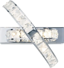 DAR LIGHTING ETE3050 ETERNITY Kristály Fali Lámpa Csiszolt króm G4 IP20