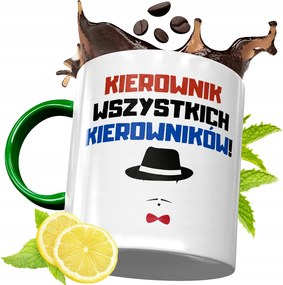 Zöld Bögre Vezetőnek Születésnapra Ajándék fényképes nyomtatással