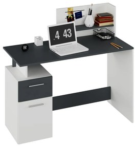 PC asztal Potentes (fehér + grafit) . 1116454