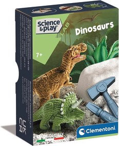 Mini dinoszaurusz Science felfedező szett Clementoni