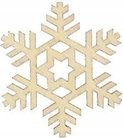 Karácsonyi Dekoráció Medál Fa Csillag 8cm