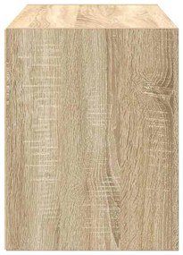 szekrény 2 fiókkal Sonoma tölgy 60x31x40 cm gépi forgácsolt fa
