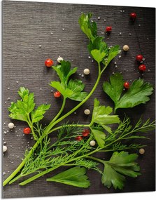 Üveg Vágódeszka 40x52 Bors a Konyhába