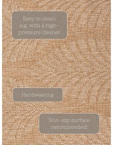 Bézs-elefántcsont színű kültéri-beltéri szőnyeg 160x230 cm Duet Liora – NORTHRUGS