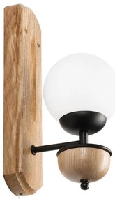 Brilagi - LED Fali lámpa COTTAGE 1xG9/40W/230V tölgy/fehér
