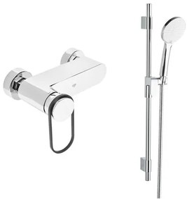 Zuhany csaptelep SAT Fusion zuhanyszettel együtt 150 mm króm SATBSFU268KPCSET
