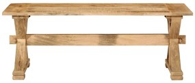 Tömör mangófa dohányzóasztal 110 x 52 x 40 cm