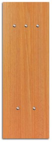 Gario Fali fogas Fényes fa Méret: 40 x 118 cm