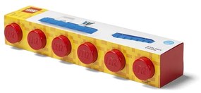 Sleek gyerek piros kisméretű fali polc - LEGO®