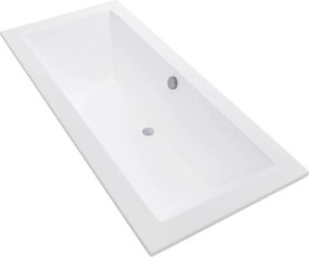 Mexen Cube téglalap alakú kád 190 x 80 cm, fehér - 55051908000