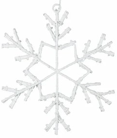NEXOS Hópehely 36 LED Meleg fehér 30 cm
