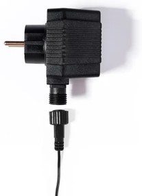 LED kültéri karácsonyi fényfüzér CONE FILAMENT 20xE10 19m átlátszó/meleg fehér I