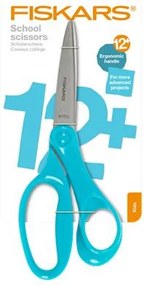 Olló, iskolai, 18 cm, FISKARS, türkizkék (IF1067855)