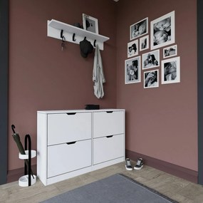 Duru Matte White cipősszekrény